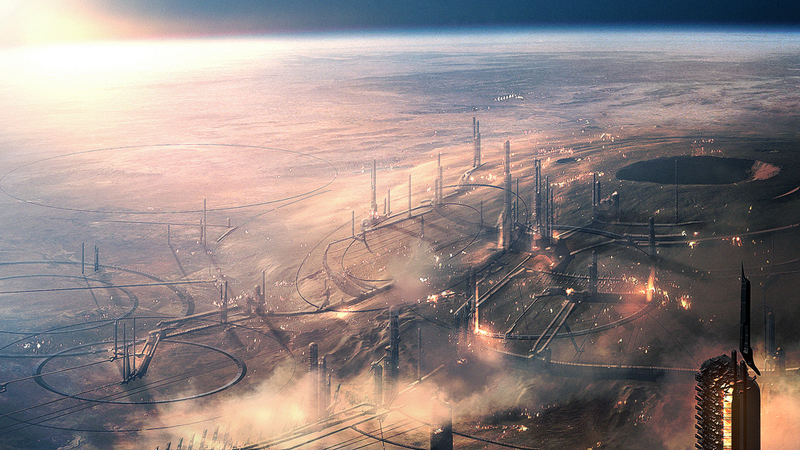 Illustration for article titled Planetscape Paintings from an Interstellar Journey